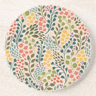 Porta copos Floral Sandstone