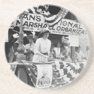 Porta-copos Florence Jaffray Hurst Daisy Harriman Suffragette