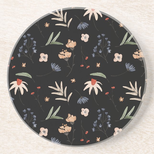 Porta-copos Flores aquáticas simples 1 (Frente)