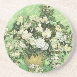 Porta-copos Flores de Van Gogh em Vase