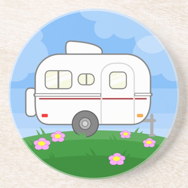 Porta-copos Flores do primavera (Frente)