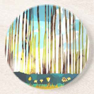 Porta-copos Floresta da Manhã