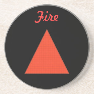 Porta-copos Fogo