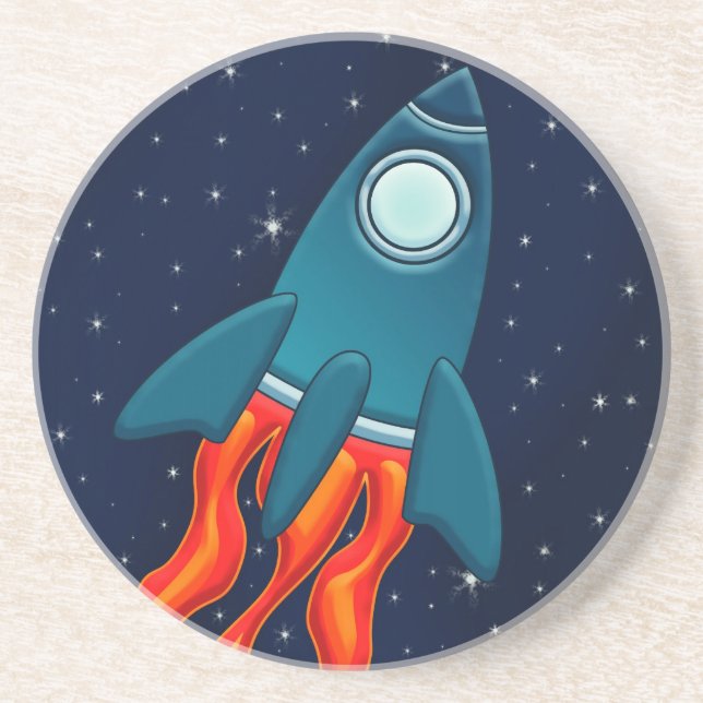 Porta-copos Foguete (Frente)