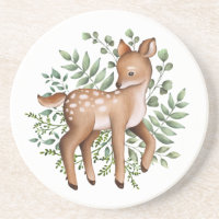 Folhas Elegante de Floresta de Veado