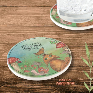 Porta-copos Forest Fox , Snail Fairy First Birday
