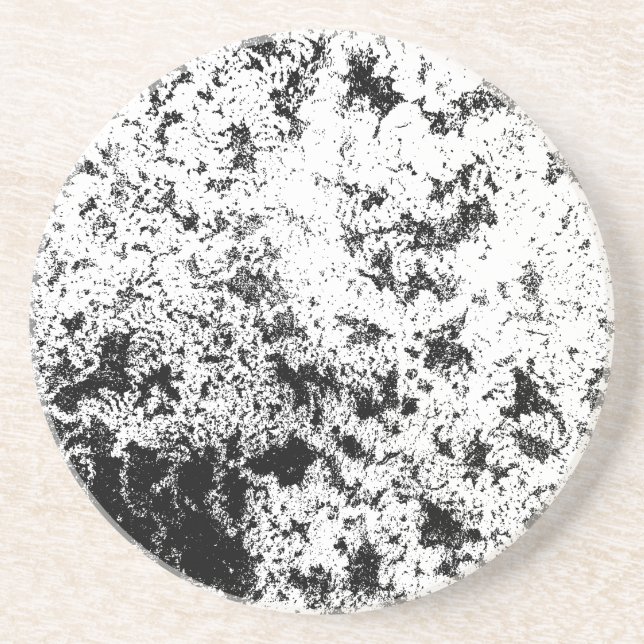 Porta-copos Formação de "Nuvens" de Camisas Abstrato a Preto e (Frente)