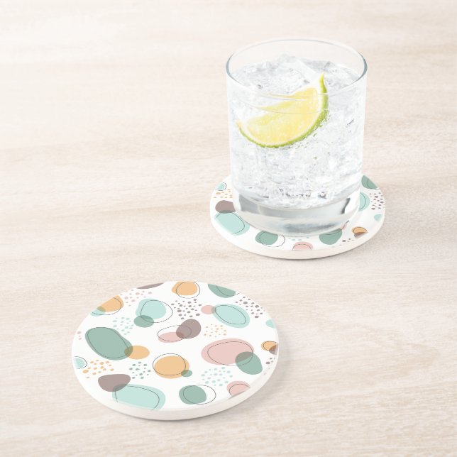 Porta-copos Formas orgânicas padrão sem soldadura (Lateral)