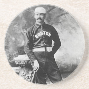 Porta-copos Foto Antiga de Esportes, Jogador de Beisebol de Bo