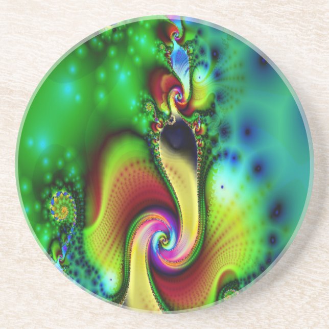 Porta copos Fractal (Frente)