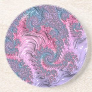 Porta-copos Fractal de Pastel