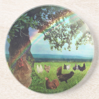 Porta-copos Frango do Céu