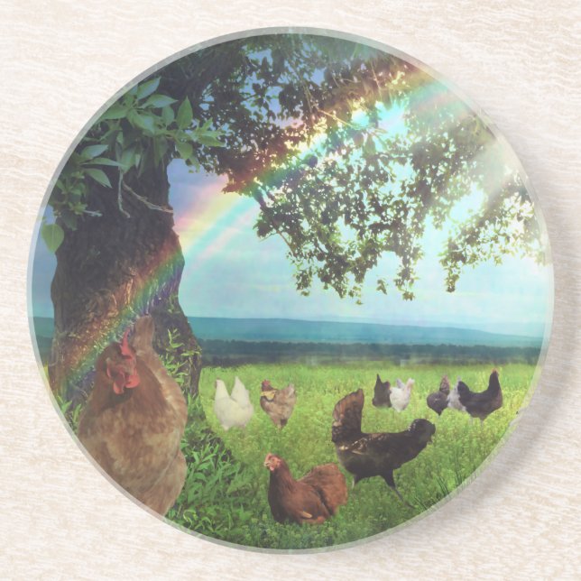 Porta-copos Frango do Céu (Frente)