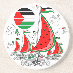 Porta-copos Freedom Global Sumud Flotilla Boats para Gaza