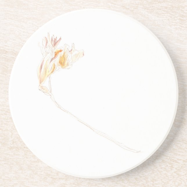 Porta-copos Freesia dessecada n.o 3 (Frente)