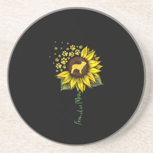 Porta-copos Frenchie Sunflower Mãe Bulldog Francês Gift