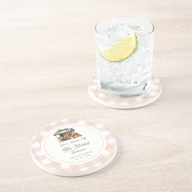 Porta-copos Fresco Do Chá de panela De Mercado Dos Agricultore (Lateral)