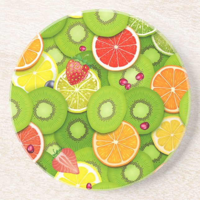 Porta-copos Frutas de Verão 2 (Frente)