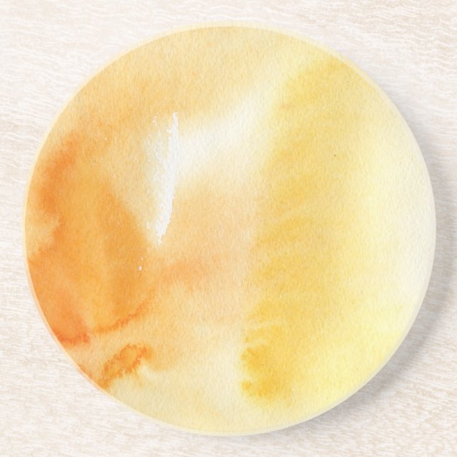 Porta-copos Fundo pintado mão 14 da aguarela abstrata (Frente)