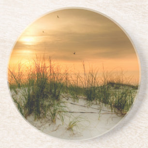 Porta-copos Gaivotas no nascer do sol