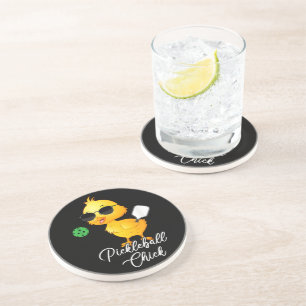 Porta-copos Galinha de Pickleball Engraçado Pickleball