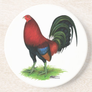 Porta-copos Gamecock: Escuro - vermelho