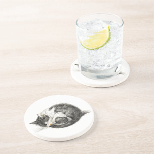 Porta-copos Gato-cama enrolado (1825)