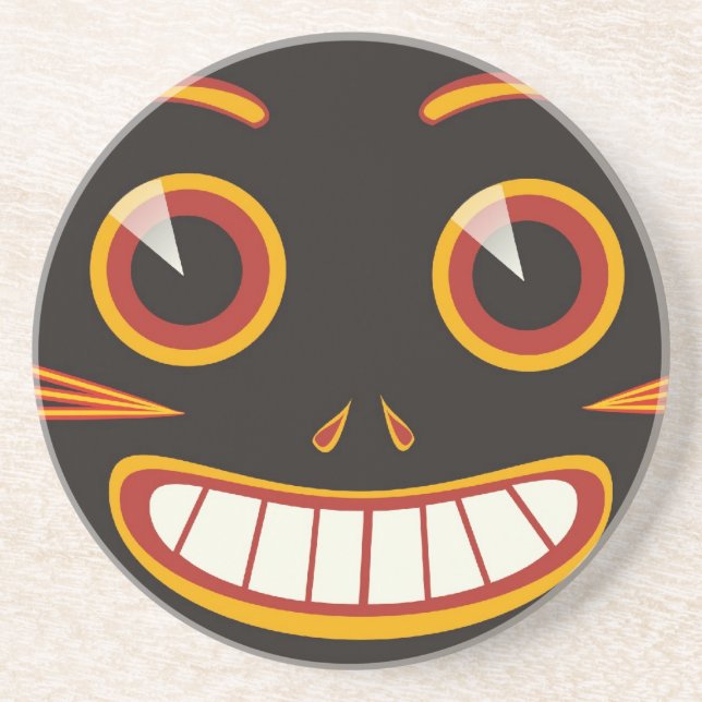 Porta-copos Gato louco (Frente)