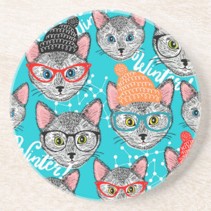 Porta-copos Gato no chapéu