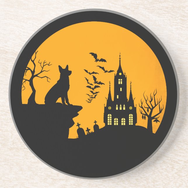 Porta-copos German shepherd (Frente)