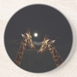 Porta-copos Girafa Amor À Lua,