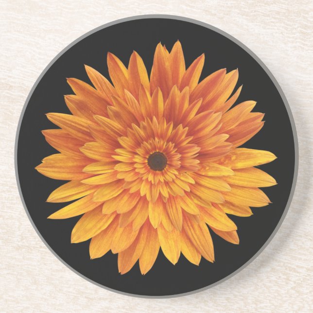 Porta-copos girassol floral moderno  (Frente)