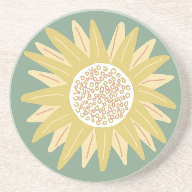 Porta-copos Girassol gigante (Frente)