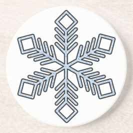 Porta-copos Glitter Snowflake - Baby Blue Branches