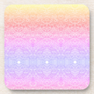 Porta copos Glittery do teste padrão do laço do