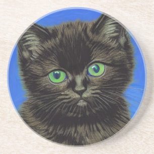 Porta-copos Gogh Style Black Kitten