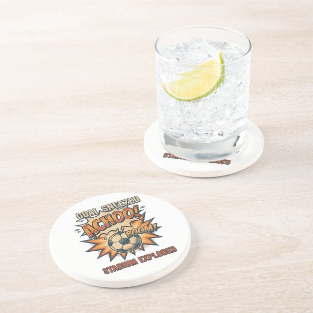 Porta-copos Gol Espirrou Estádio Explodiu (Lateral)