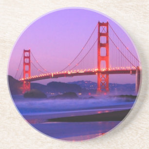 Porta-copos Golden gate bridge na praia do padeiro no