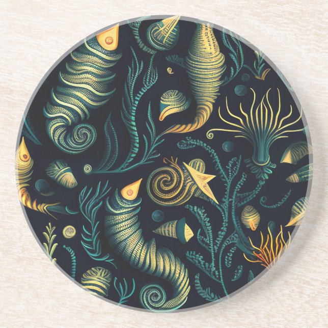 Porta-copos Golden Reefs (Frente)