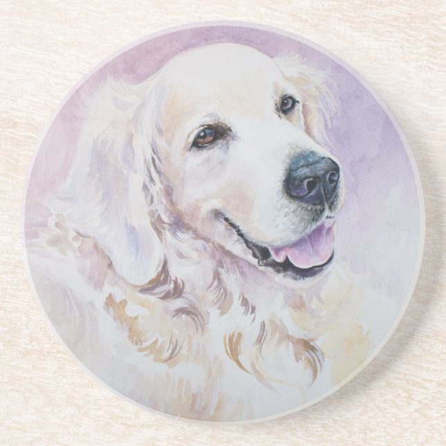 Porta-copos Golden retriever (Frente)
