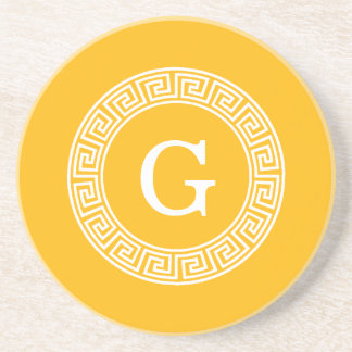 Porta-copos Goldenrod Qual Quadro-Chave Grego Quadro-Chave Mon