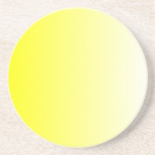Porta-copos Gradiente de Amarelo para Branco