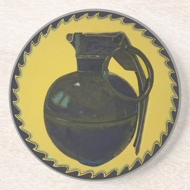 Porta-copos Granada Verde (Frente)