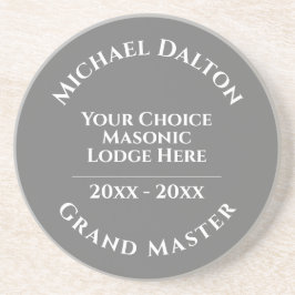 Porta-copos Grand Master Masonic