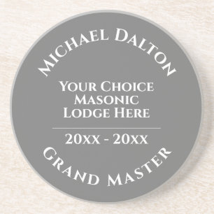 Porta-copos Grand Master Masonic