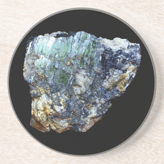 Porta copos Green Vivianite Crystal Sandstone (Frente)