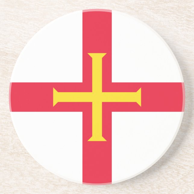 Porta-copos Guernsey Flag (Frente)