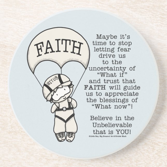 Porta-copos Guia Faith Will (Frente)