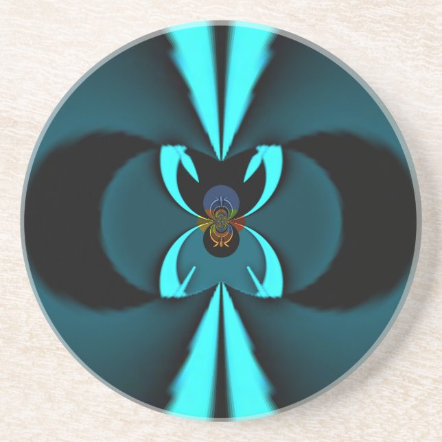 Porta-copos Hakuna Matata Oferece Blindagem Azul (Frente)