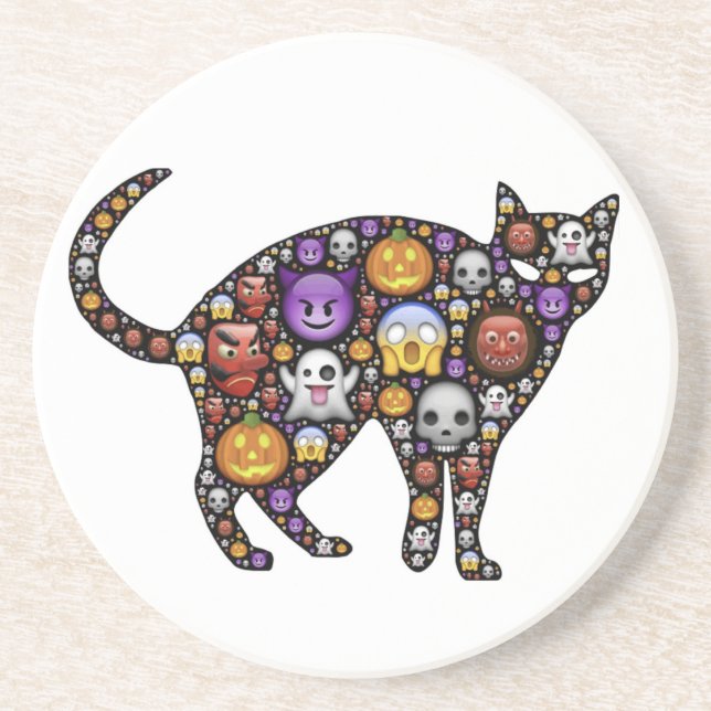 PORTA-COPOS HALLOWEEN CAT (Frente)